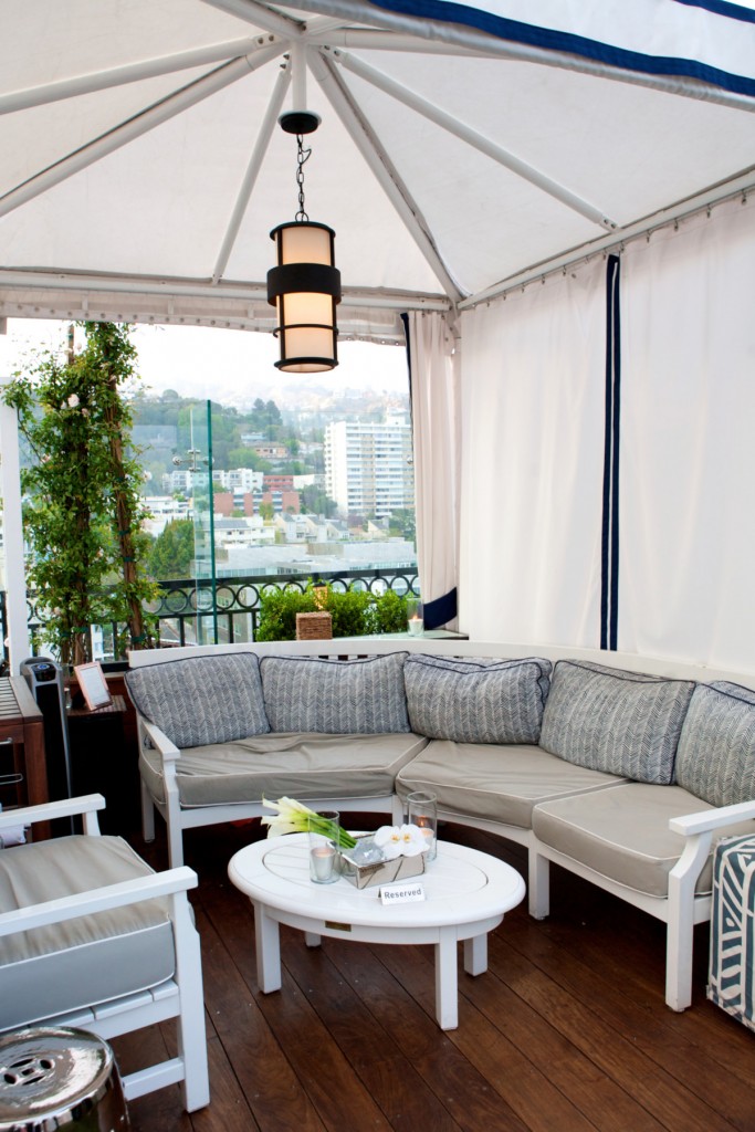 Stunning Roof Top Rehearsal Dinner