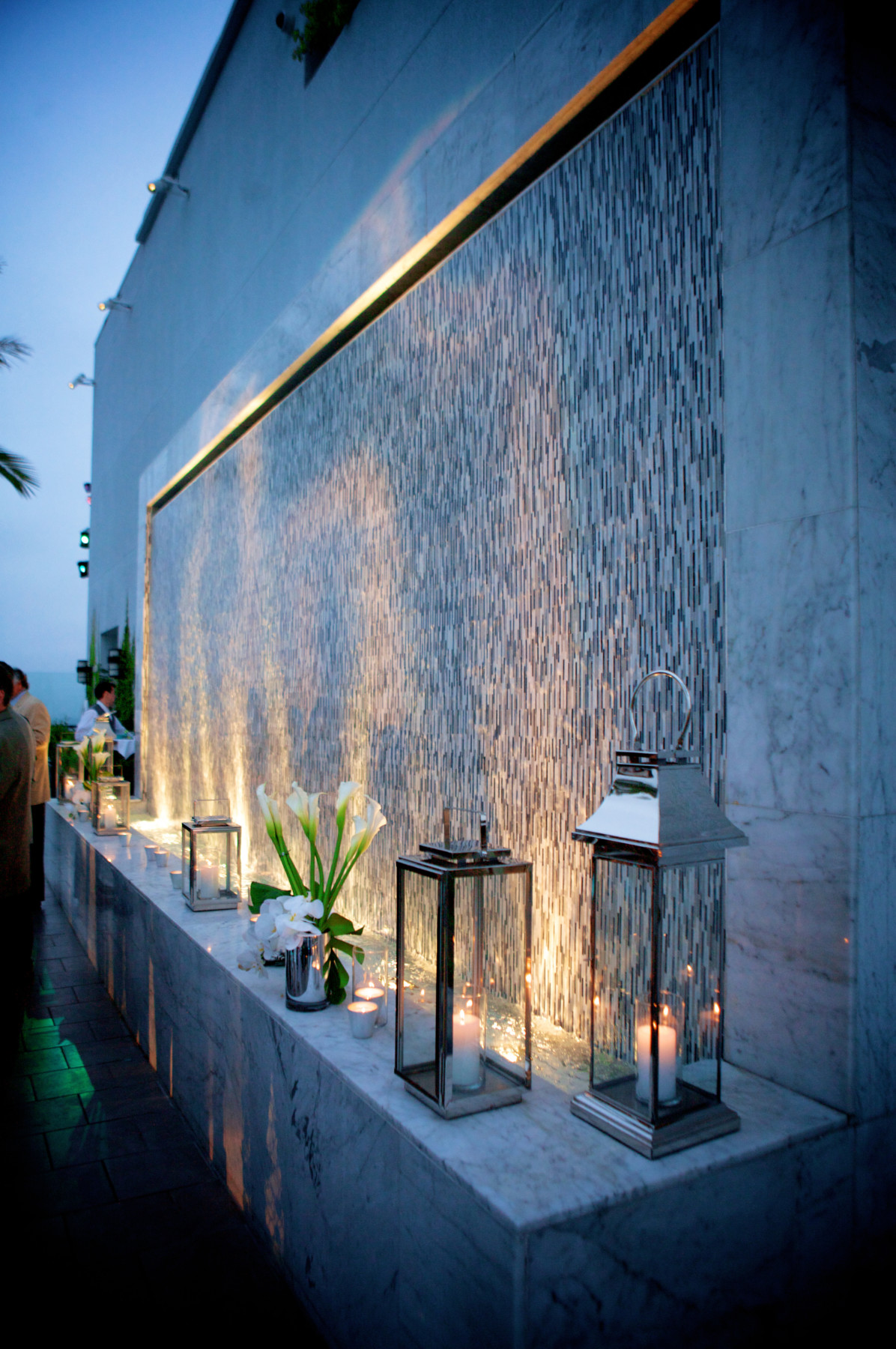 Stunning Roof Top Rehearsal Dinner