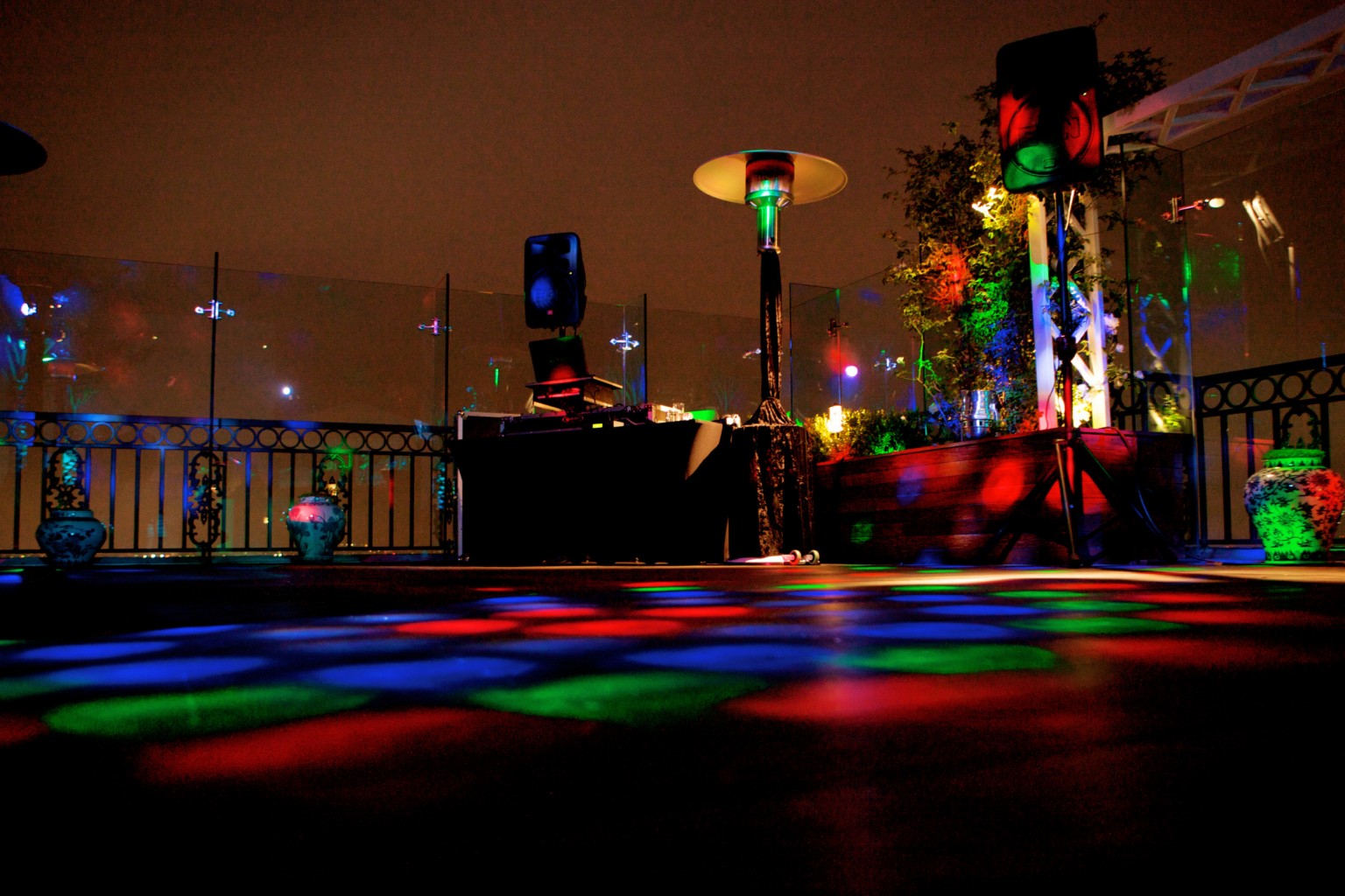 Stunning Roof Top Rehearsal Dinner