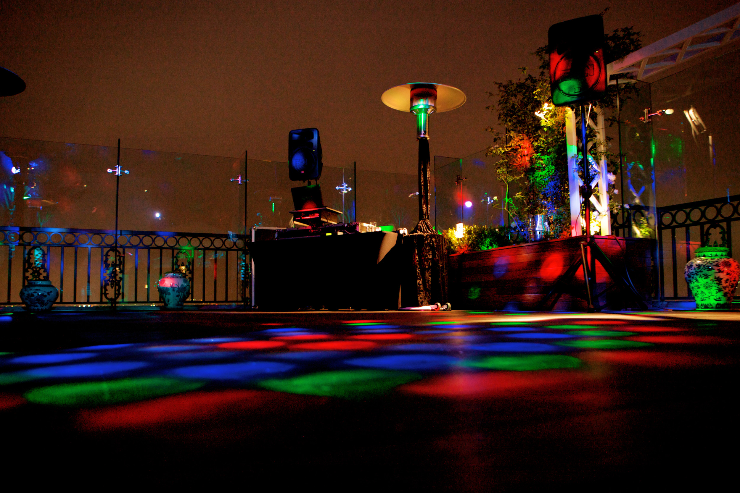 Stunning Roof Top Rehearsal Dinner