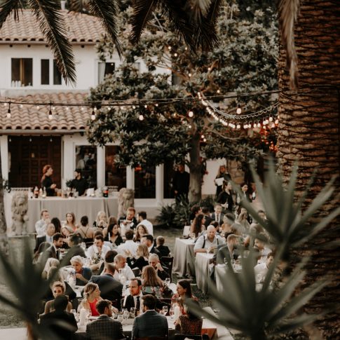 Beautiful Private Estate Wedding Malibu