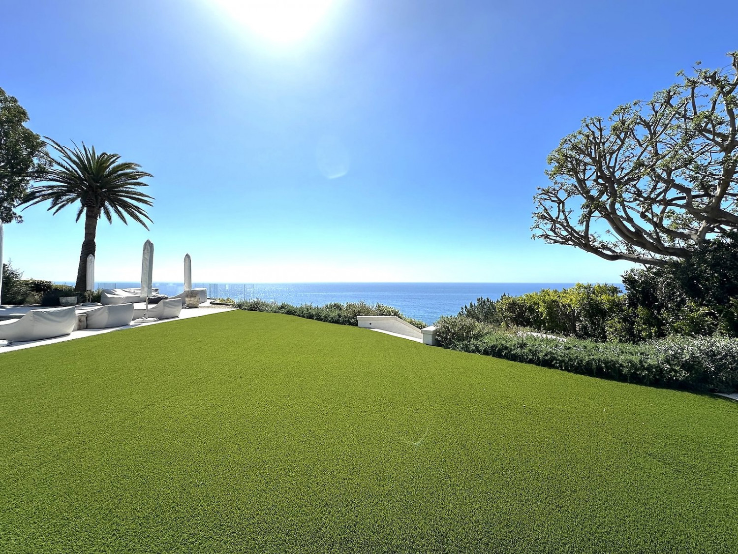 Modern White Event Rental Property Malibu