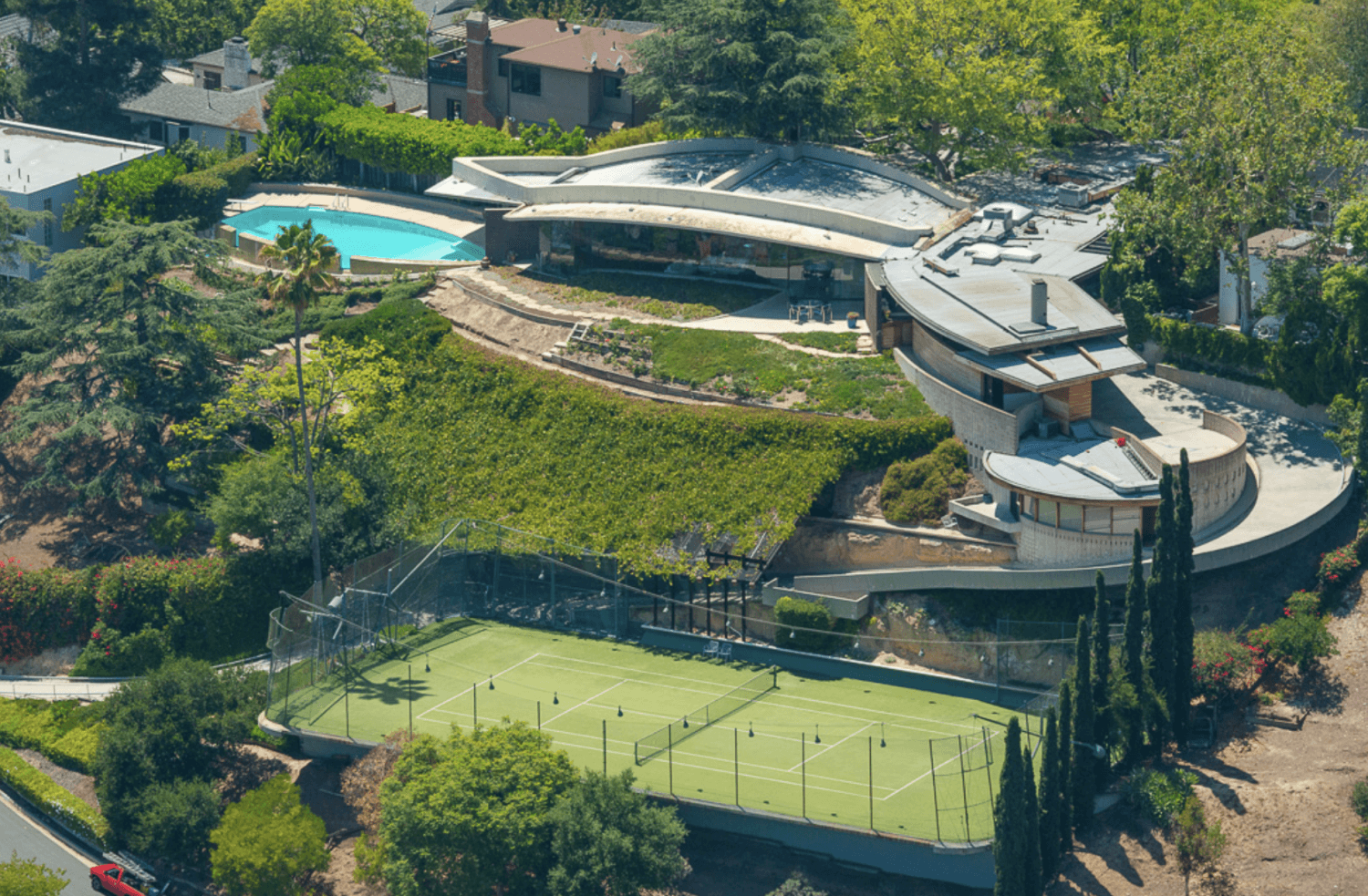 Modern Mid-Century Private Estate Events Los Angeles