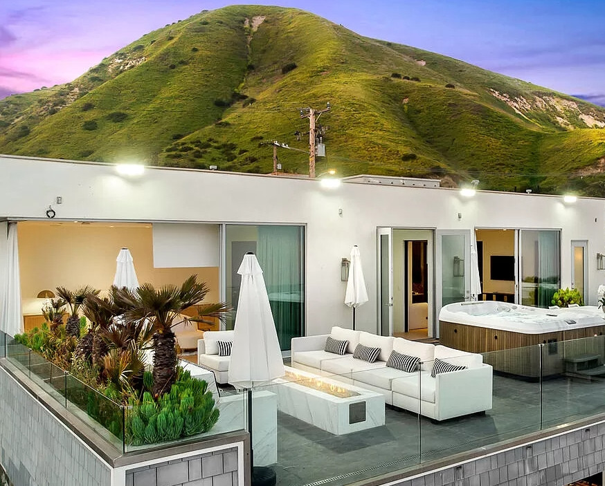 Malibu Beach Private Home Event Rental