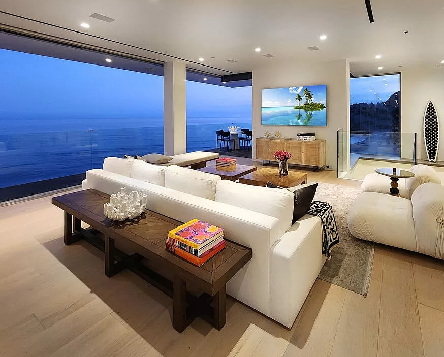 Malibu Beach Private Home Event Rental