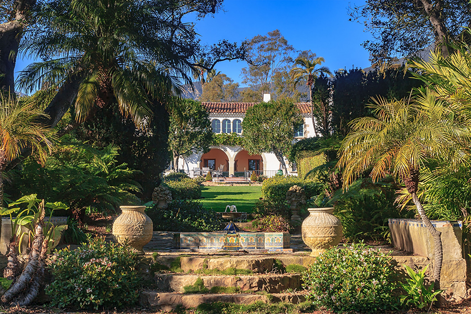 Spanish Style Property Montecito Private Events