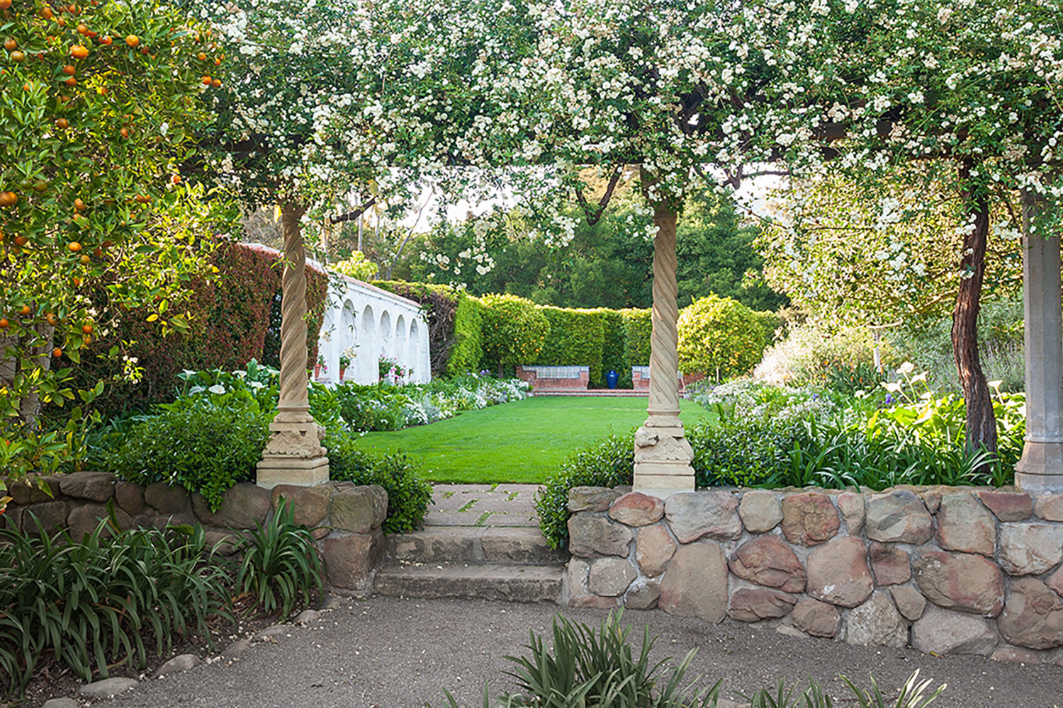 Spanish Style Property Montecito Private Events