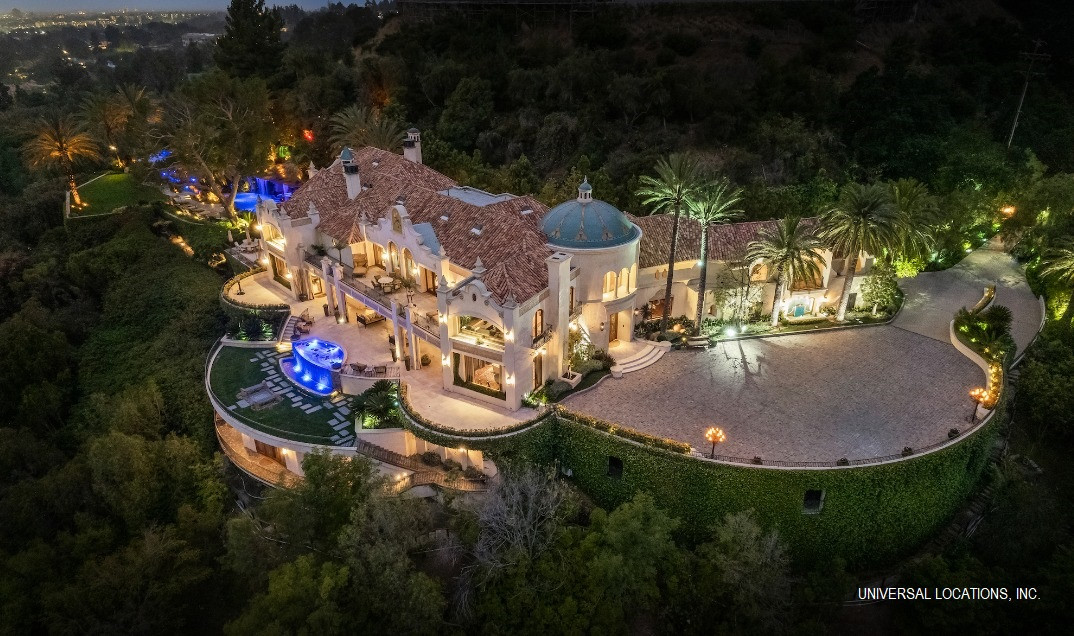 Luxury Mediterranean Estate Rental Los Angeles