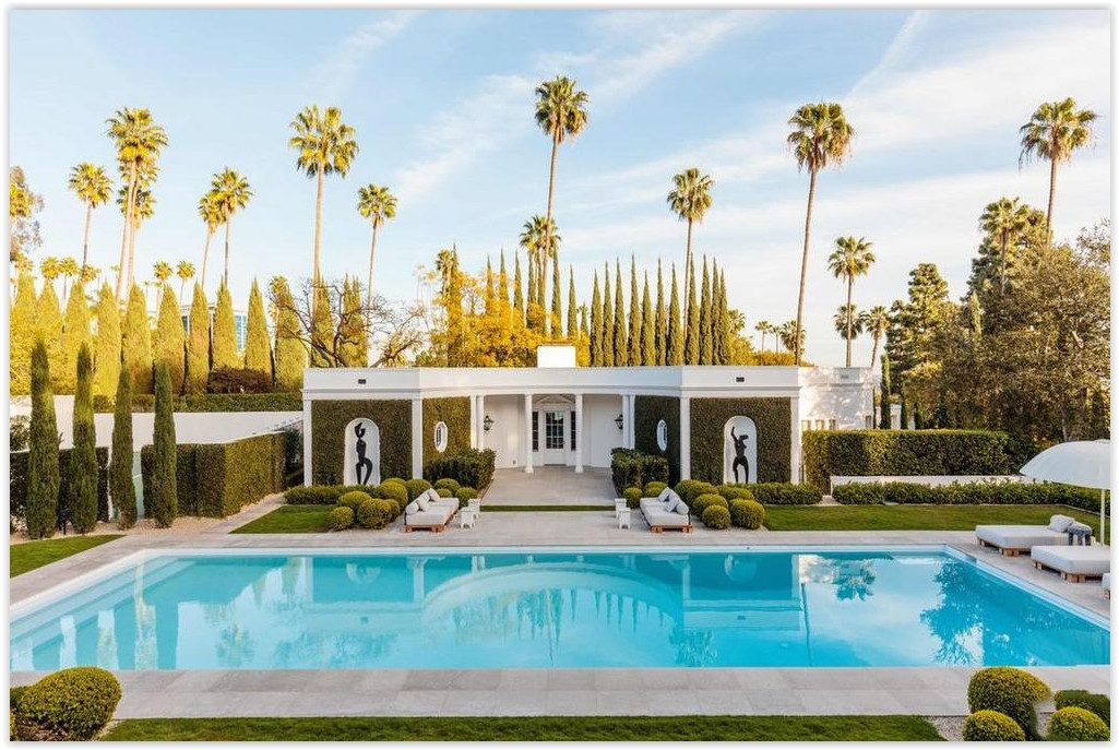 Classic Beverly Hills Estate Rental