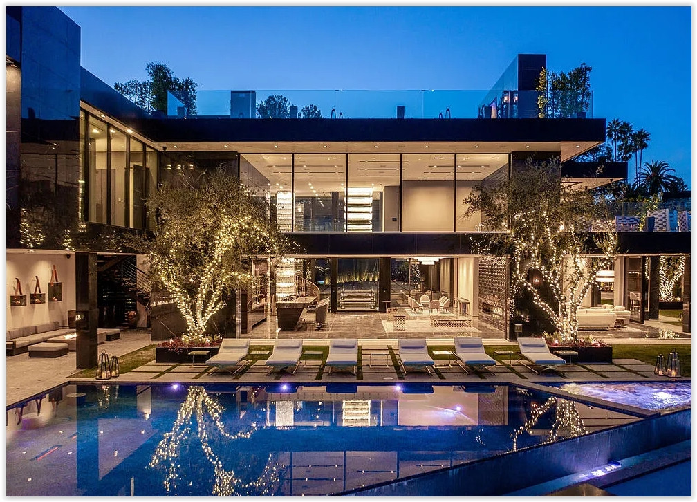 Luxury Bel Air Estate Rental with City Views